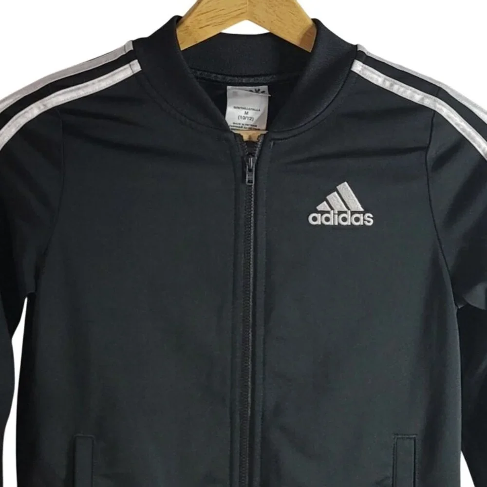adidas black white